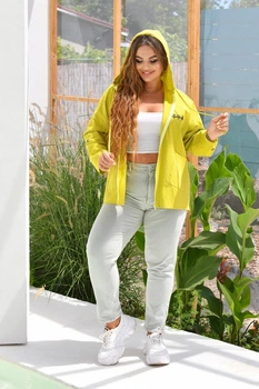 Женская ветровка Fashion 9EL_4413Yellow XL Желтая (2000000949550)
