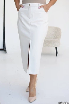 Женская юбка Fashion 9MIS_452White 3XL Белая (2000000953359)