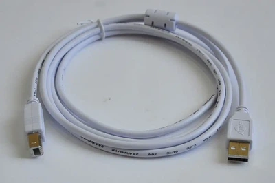 Кабель ATCOM USB AM - USB BM 1.8m white 3795
