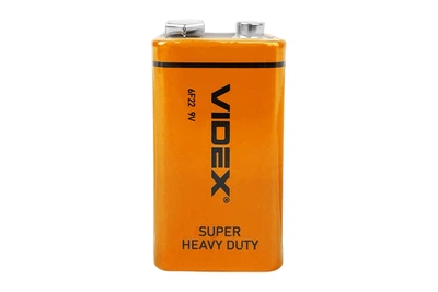 Батарейка Videx 6F22 shrink