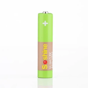 Акумулятор Soshine R03 AAA-1.5-600 1,5В 600mWh 250mAh Li-Ion (зарядне 4,25В)