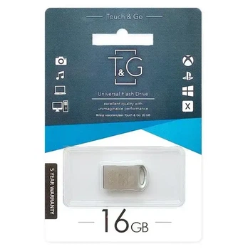 Флешка T&G 105 16GB металева