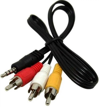 Кабель ATCOM 3RCA - TRRS jack 3.5mm 1,8 м 17320