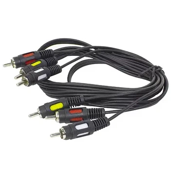 Кабель ATCOM 3RCA-3RCA 7.5m PE 13275