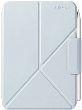 Чехол для планшета Apple iPad mini 6/iPad mini (A17 Pro) Pitaka MagEZ Case Folio 2 с креплением для стилуса Apple Pencil Light Blue (FIM2403)