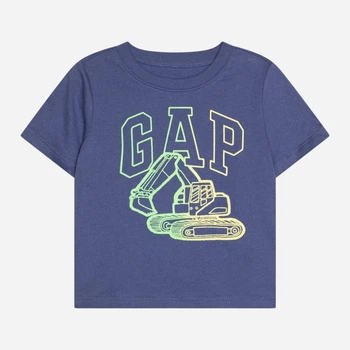 Дитяча футболка для хлопчика Gap 867278886 86 см Синя (1159843521)