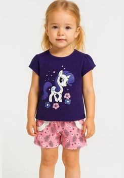 КомплектDisney (футболка, шорты) My Little Pony (Май Литл Пони) 098 см Фиолетовый SE12611