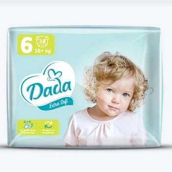 Подгузники детские Dada Extra Soft 6 Extra Large 16+ кг 38 шт