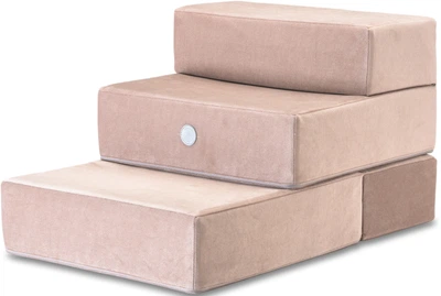 Ступеньки для собак Harley and Cho Tetris Double Cacao Velur M высота 15 см (3103762)