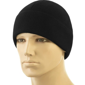 Шапка M-Tac Watch Cap Elite фліс (320г/м2) Black розмір L