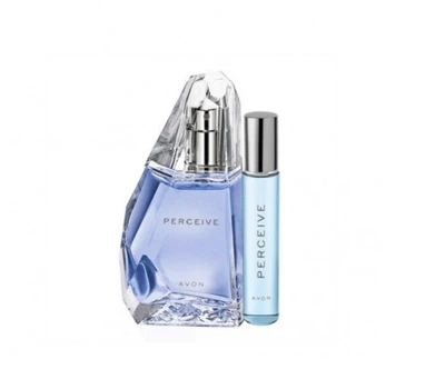 Женский парфюмированный набор 2-в-1 Avon Perceive: Парфюмерная вода Perceive для Нее 50 мл + Мини-аромат Perceive 10 мл