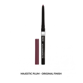 Карандаш для глаз Avon Ultra Color Glimmerstick Eyeliner Retractable Majestic plum Темно-сливовый 0.28 г