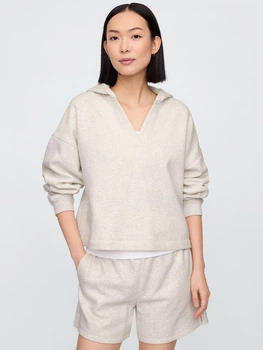 Худи теплое женское GAP 150608070 L Серое (1159843779)