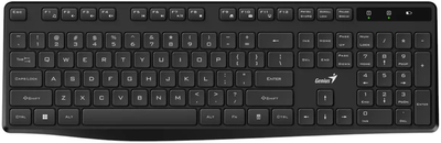 Klawiatura bezprzewodowa Genius KB-7200 2.4 GHz Black (31320002404)