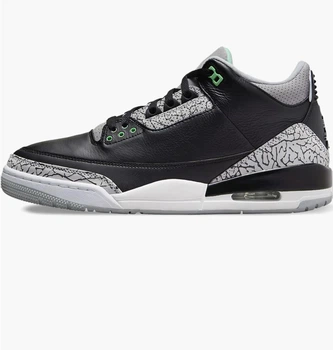 Кроссовки мужские Jordan 3 Retro Black/Grey 42 Чорний CT8532-031