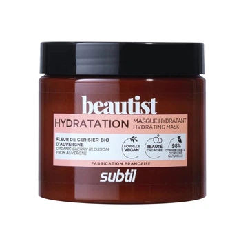 Зволожуюча маска з органічним вишневим цвітом з Оверні - Subtil Beautist Hydration, 250мл