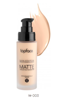 003 Тональна основа Topface Skin Editor Matte - PT465