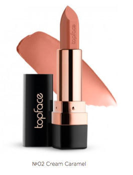 002 Помада для губ Topface Instyle Creamy Lipstick (Cream Caramel) - PT156