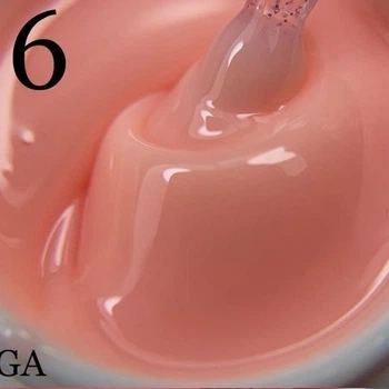 Saga professional Гель для нарощування Builder Gel Color №06, 15 мл