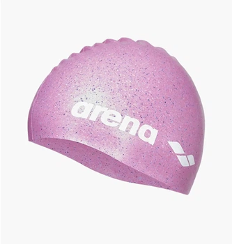 Шапка для плавания Arena Silicone Jr Cap OSFM рожевий, мультиколор 006360-903