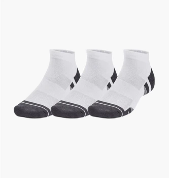 Шкарпетки Under Armour Ua Performance Tech 3Pk Low XL Білий 1379504-100