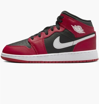 Кросівки жіночі Jordan 1 Mid (Gs) Gym Red 38 Червоний DQ8423-061