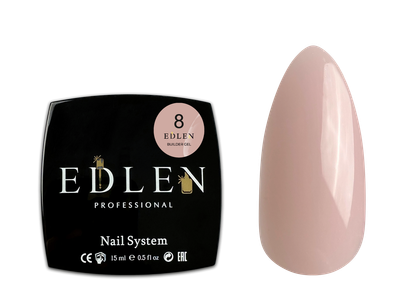 08 Моделюючий гель Builder gel Edlen 15 мл