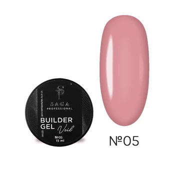 Saga professional Гель для нарощування Builder Gel Color №05, 15 мл