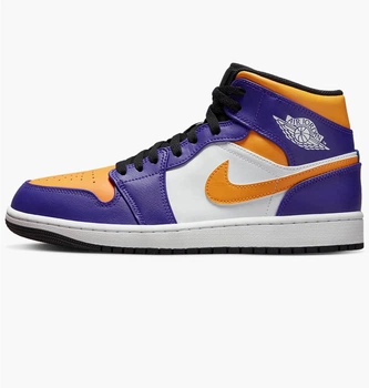 Кросівки чоловічі Jordan 1 Mid 45.5 Фіолетовий DQ8426-517