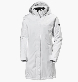 Куртка жіноча Helly Hansen Aden Long Coat L Білий 62649-001