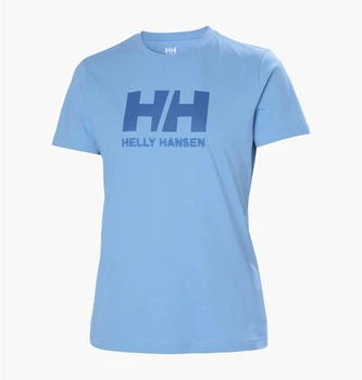Футболка женская Helly Hansen Logo T-Shirt M Блакитний 34112-627