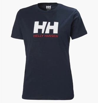 Футболка жіноча Helly Hansen Logo T-Shirt S Синій 34112-598