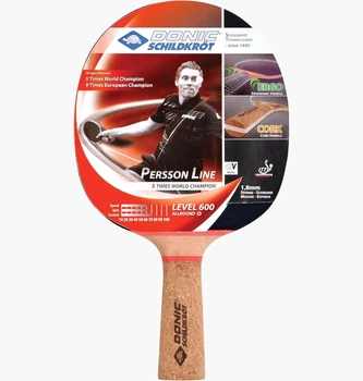 Теннисная ракетка Donic Persson Level ONE SIZE Коричневий 728461