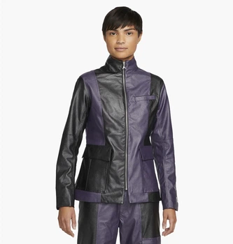 JORDAN ジャケット Куртка жіноча Jordan Full Zip Jacket S Фіолетово-чорний DJ2716-010