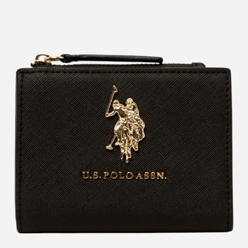 Гаманець жіночий U.S. Polo Assn 376918990 Чорний (1159843751)