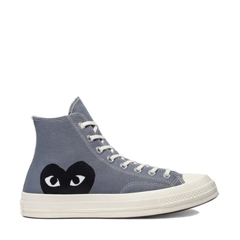 Чоловічі кеди Converse Chuck Taylor Vintage 70 X Comme des Garcons PLAY HI Steel Gray/Egret/Black 45 Сірий 171847C
