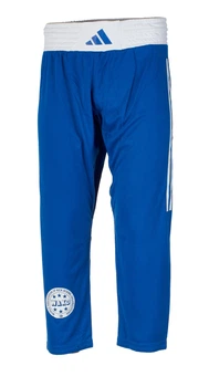 Штаны для кикбоксинга Adidas WAKO Full Contact | синие | Adidas ADIFCP01_PL 160 см
