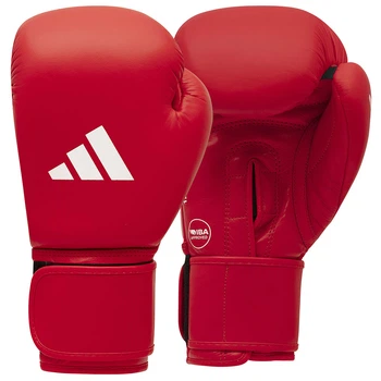 Боксерские перчатки с лицензией IBA | красные | ADIDAS ADIIBAG1C 10 OZ