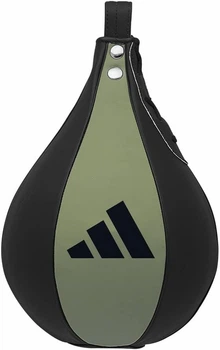 Скоростная груша Adidas Combat 50 | зелено-черная | Adidas ADIC50SB 15*23 см