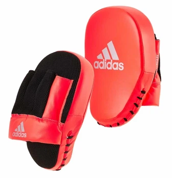 Лапы скоростные Adidas Speed Coach Mitts | черно/красные | ADISBAC014 ADISBAC014 черно/красная 24х19х4 см