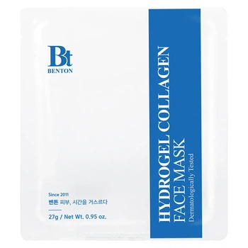 Гідрогелева маска з колагеном для зволоження шкіри обличчя Benton Hydrogel Collagen Face Mask, 1 шт 27 мл