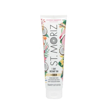 Бронзатор з легким ефектом засмаги St.Moriz Shimmer 1 Day Tan Coconut Paradise, 150 мл