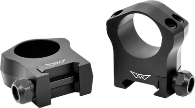 Кольца Warne Mountain Tech Scope Rings. d - 1"(25.4). High. Weaver/Picatinny