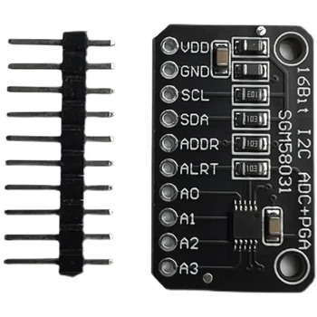 Модуль платы разработки SGM58031, 16-битный высокоточный 4-канальный аналого-цифровой АЦП
