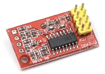 Модуль AD7705 сдвоенный 16-разрядный АЦП с SPI интерфейсом
