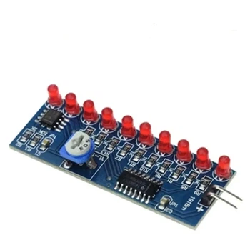 Радиоконструктор Бегущий огонь, NE555+CD4017 - DIY kit, набор для самостоятельной сборки