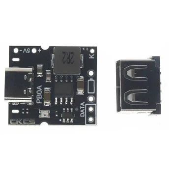 Плата контроль заряда/разряда аккумулятора, модуль Power Bank, 5В, 3,1А, USB-A не припаян