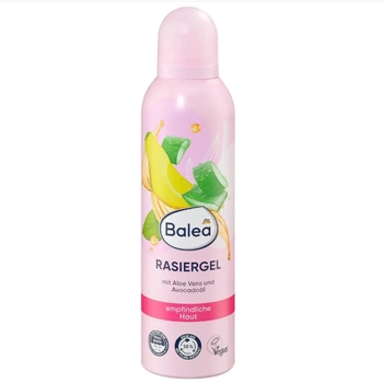 Гель для гоління Balea Men Sensitive для чутливої шкіри з алое вера, 200 мл