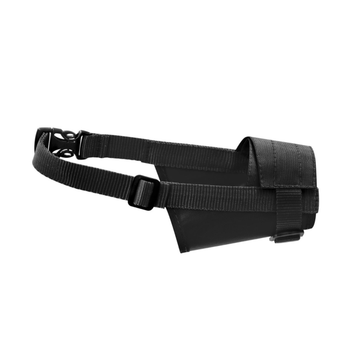 Намордник нейлоновий Collar DOG EXTREM регульований №2 19-26 см Чорний