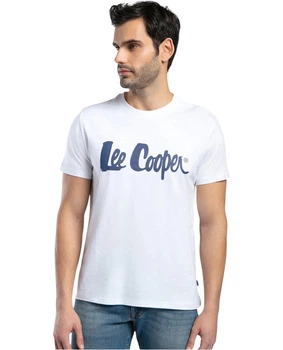 Футболка мужская Lee Cooper London 252LCM242001.1125 XL белая (8682272619993)